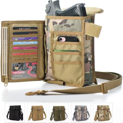 Mini Portable Tactical Gun Bag Certificate Case Airsoft Pistol Carry Shoulder Bag Military Handgun Holster Pistol Carrier Pouch