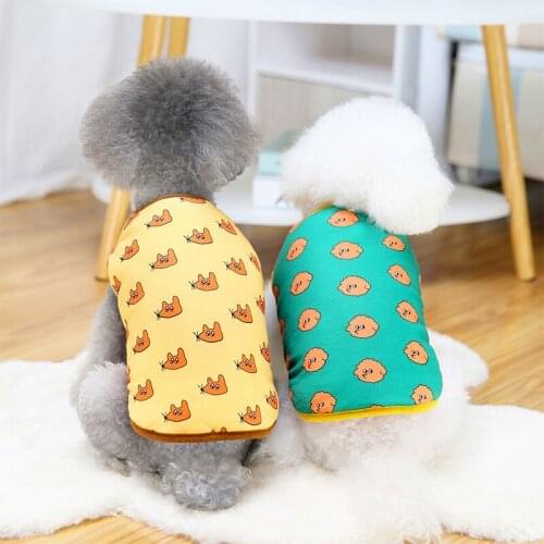 Cartoon Warm Pet Clothing Dog Clothes Dog Coat Jacket Winter Puppy Pet Clothes for Dogs Vest Dogs Costume Chihuahua Yorkshire