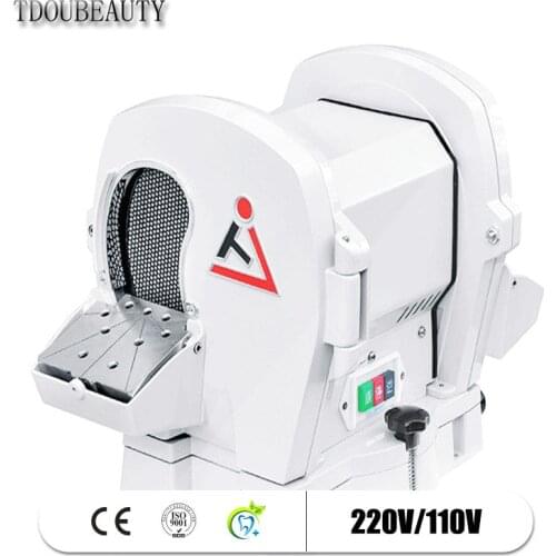 TDOUBEAUTY New Dental Lab Equipment JT-19S Two Head Model Dental Plaster Model Trimmer Trimmer With Abrasive Diamond Disc Wheel
