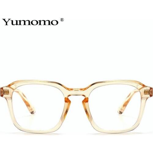 Fashion Square Glasses Women Full Frame Lucency Myopia Eyewear Prescription Optical Eyeglasses