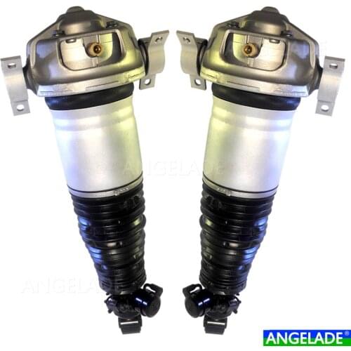 Pair Rear 2pcs Q7 Porsch Cayene Toureg 20004-2010 Pneumatic Air Suspension Shock 7L6616019D 95533303342 7L6616020E 95533303442