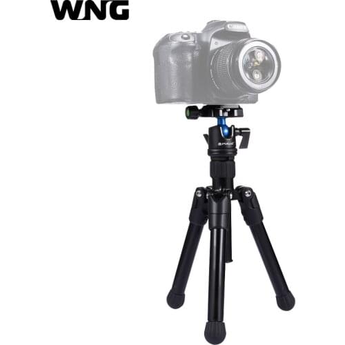 Portable Mini Tripod DSLR Pocket Microspur Photos Tripode Camera Professional Mount with 1/4 360 Degree Ball Head For Sony Nikon