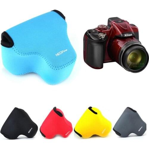 Portable Neoprene Soft Camera Case for Nikon P610S P600 P530 P520 P510 DSLR Digital Camera pouch inner bag