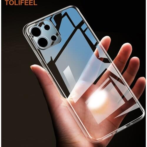 TOLIFEEL For Xiaomi Mi11 Mi 11 Pro Case Silicone Cover Slim Transparent Phone Protection Soft Shell For Xiaomi Mi 11 Lite Cover