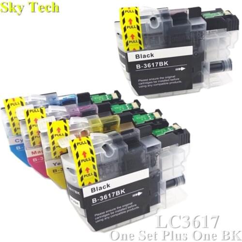 5X Compatible Ink cartridge For LC3617 LC-3617 , For Brother MFC-J2330DW MFC-J2730DW MFC-J3530DW MFCJ-3930DW etc