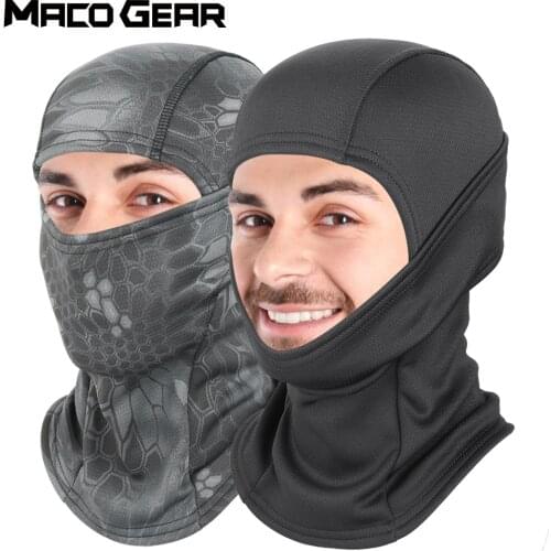 Warmer Fleece Tactical Balaclava Scarf Full Face Cover Mask Ski Paintball Hunting Hiking Cycling Sport Army Masks Hat Men Winter