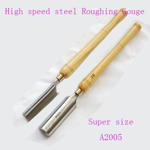 High-speed steel woodworking tools,Super size Roughing Gouge,Woodworking lathe tool,DIY cutting wood knife