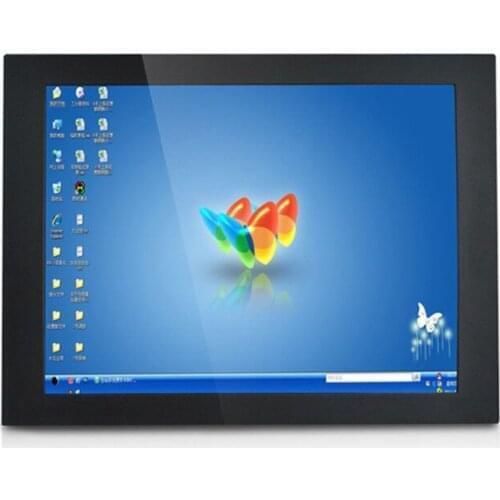15 inch ture flat pcap capacitive touch panel pc ,all in one touch panel pc with aluminum panel for industrial control