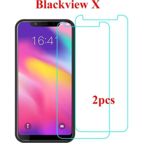 2PCS Screen Protector for Blackview X Glass 5.85 inch Stronger Tempered Glass Protector free Applicator for Blackview X Phone