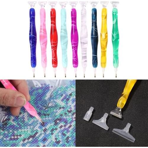 5D DIY Diamond Painting Pen Point Drill Pen with 3 Nibs Rhinestones Pictures Cross Stitch Embroidery Sewing Accessories