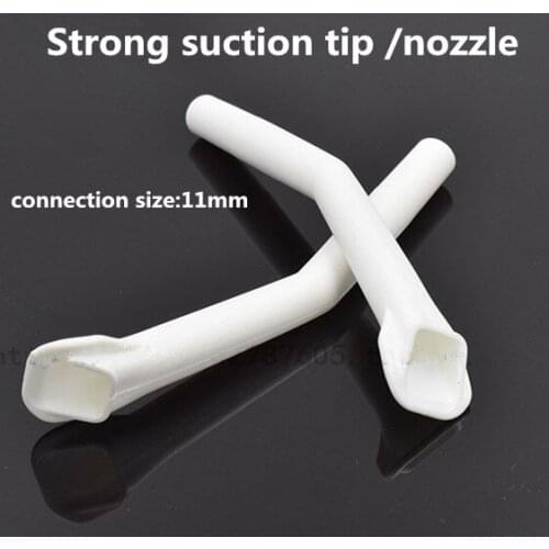 Free Shipping 50pcs dental Strong Sucking Tips / Plastic strong Suction Nozzle 50pc/lot Dental Accessories Dental Material