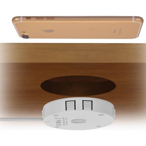 Wireless charger 10w 7.5w embedded flushbonading stealth hidden QI general for samsung iphone Google Nokia Lumia LG huaweip