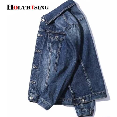 Denim jacket men 2020 Autumn New Mens Jean Jacket Cotton Denim Jacket Jean Coats Men Outwear S-3XL