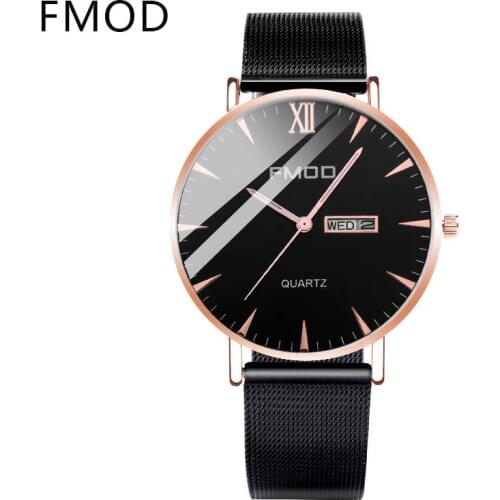FMOD Mens Stainless Steel Watch
