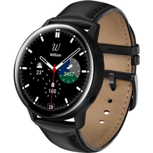 20mm Leather Watch Strap For Samsung Galaxy Watch 4/ 4 Classic Band Active 2 44mm 40mm Bracelet For Galaxy Watch 3 41mm 42mm