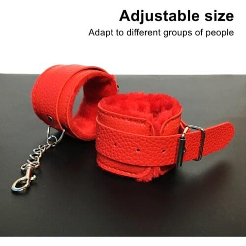 Adult Handcuffs & Ankle Cuffs Bondage Set Restraint Open Leg Sex Toys For Couples Sex Games Erotic Accessories Sex Products