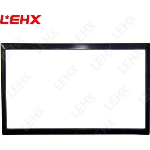 Nstallation Facia Dash Mount Trim Frame Plastic Panel Kit For 7 Inch Car Universal 2 din Radio Audio Stereo Head Unit