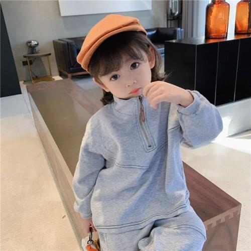 2021 Pullover Childrens Clothes Set Baby Girls Tops+ Pants 2pcs/Set Kids Spring Summer Costume Teenage Girl Clothing High Quali