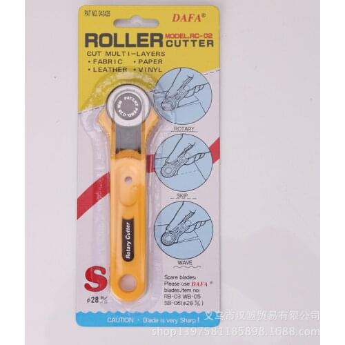 DAFA cutting cloth cutting diameter 28MM wheel cutter RC-02
