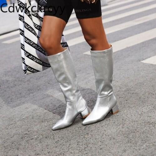 Winter The New fashion Pointed Fine heel Martin boots Snake pattern Sexy Plus cashmere Keep warm High heel Women boots 34-47