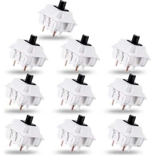 10pcs /80pcs /110Pcs EverGlide Switches For Custom Mechanical Gaming Keyboard - Dark Jade