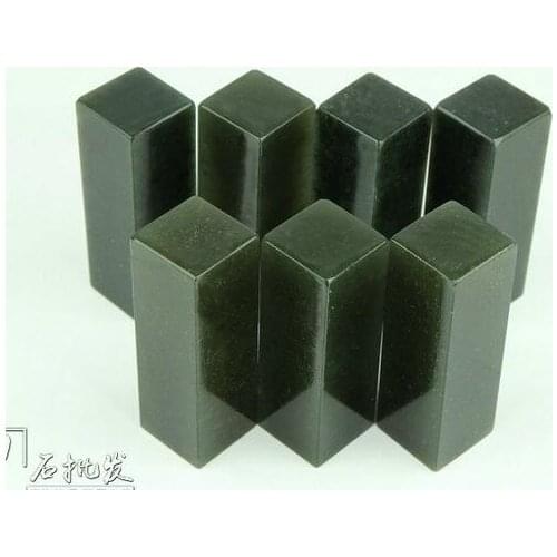 2.5x2.5x2cm Seal Shoushan Stone Chapter Practice Name 10pc