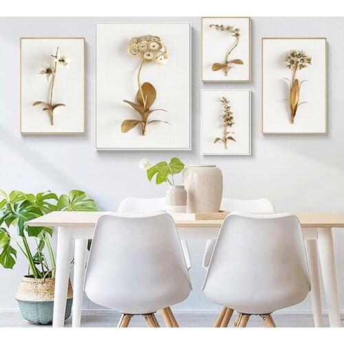 DIY 5D Diamond Painting White Golden Leaf Cross Stitch Kit Full Drill Embroidery Mosaic Art Picture of Rhinestones Decor