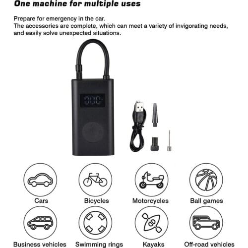150PSI Car Tire Air Inflator Cordless Smart Digital Tyre Pressure Display Inflatable Pump Air Compressor For Car Motorcycles