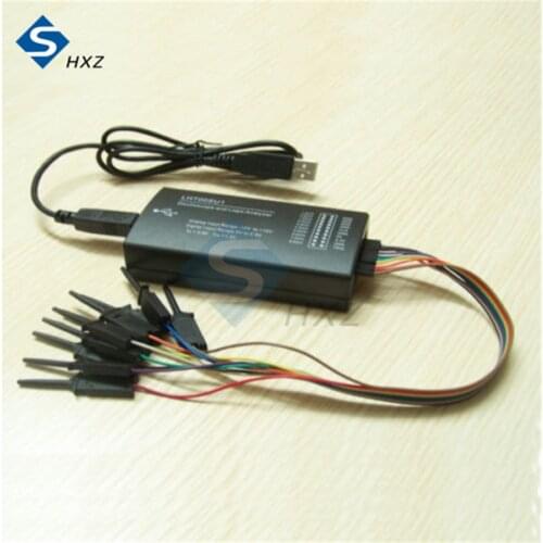 LHT00SU1 Virtual Oscilloscope Logic Analyzer I2C SPI CAN Uart Full-featured Signal Generator with 16MHz Max Sampling Rate