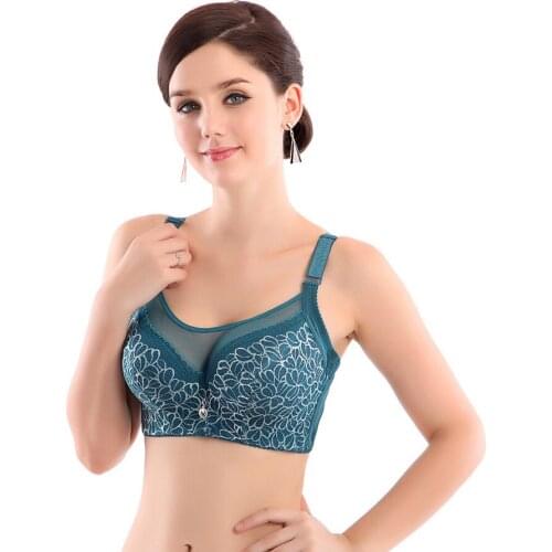 Hot Sexy Full Cup Anti Emptied C D Cup Bra Push Up Thin Womens Big Size Underwear Intimates Female Bra