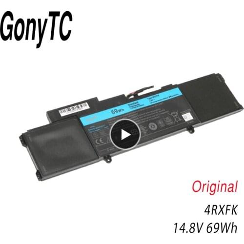 14.8V 69WH Original L421X 4RXFK C1JKH FFK56 Laptop Battery For Dell Ultrabook XPS 14 XPS 14-L421x Series