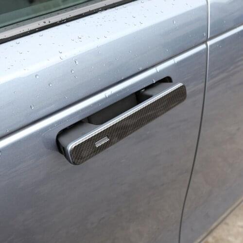 For 2017-2020 Land Rover Range Rover Velar door exterior door handle panel decorative stickers exterior accessories