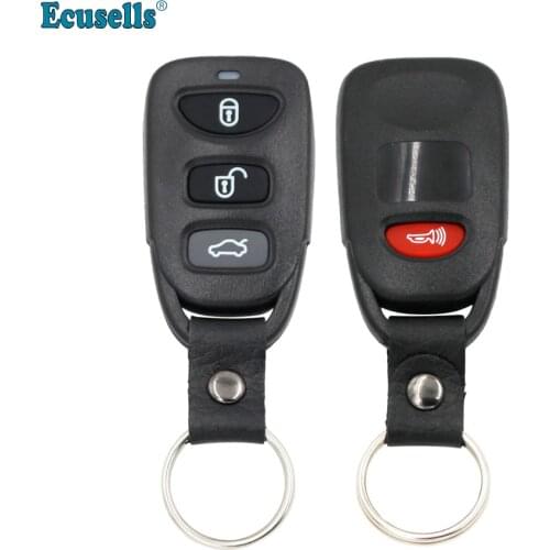 3+1 Panic Button Remote control Key Shell 4 buttons For KIA Forte Optima No battery Holder