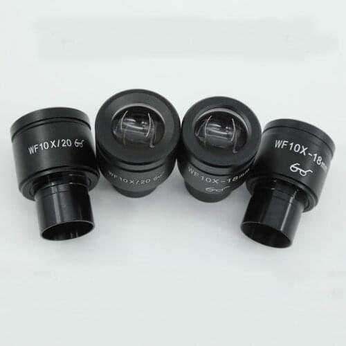 Wide Angle Eyepiece Microscope 5X 10X 15X 20X 25X Biological Microscope Lens 23.2mm Mounting Size Microscope Ocular