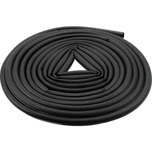 4 Meters Small D Type Noise Insulation Car Sound Insulation Auto Sound Deadener Car Door Engine Hood Trunk Decor Soundproof Tape