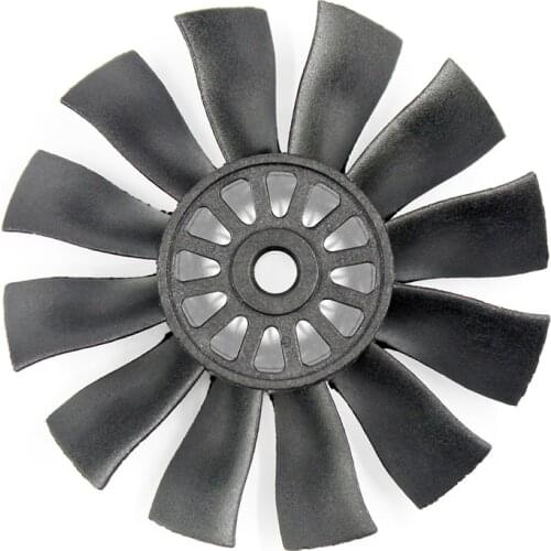 QX-MOTOR 64mm 12 Paddle Ducted Fan EDF with Ducted Barrel Accessories for RC Drone Brushless Motor F22149