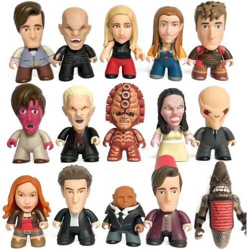FGHGF TITANS DOCTOR WHO 3" VINYL FIGURE - CHOOSE YOUR DOCTOR - GERONIMO WAVE Monster Doctor Zygon Amy Pond RORY RARE Toy Collec