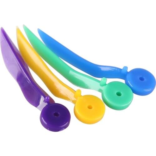 100pcs/box Dental Disposable Wedge with Hole All 4 Sizes Tooth Gap Wedge Non-toxic Medical Grade Plastic Dentist Materials