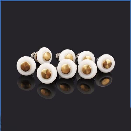 4pcs/8pcs New Upgraded version Anti-loosening Door Rollers Home Bottom Top Shower Door Rollers Replacement
