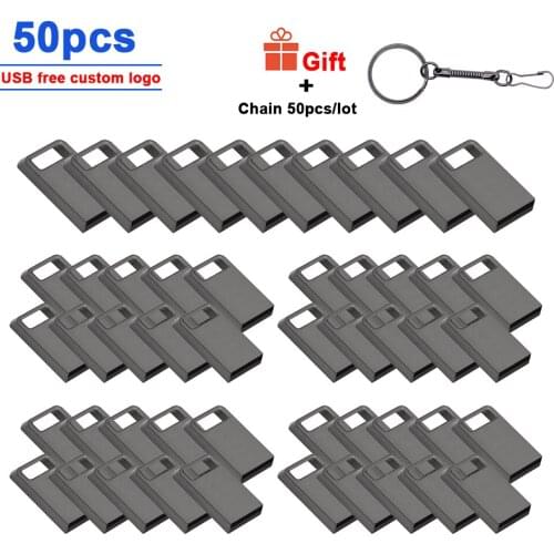50pcs/lot Free Custom Logo Super mini pendrive 4gb 8gb 16gb usb 2.0 flash drive 32gb 64gb Tiny pen drive Memory Stick Hot sell