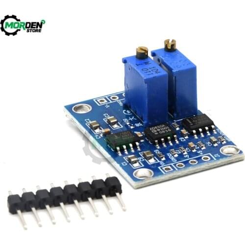 AD620 DC 12V Microvolt Minivolt Voltage Amplifier Module Signal Amplifier Board 1.5-1000 times Magnification Module 3-12V