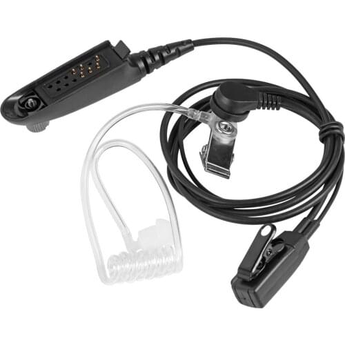 Air Acoustic Tube Earpiece Mic Headset PTT Microphone Headset Radiation-proof Walkie Talkie Earphone For Motorola GP 380/340/328