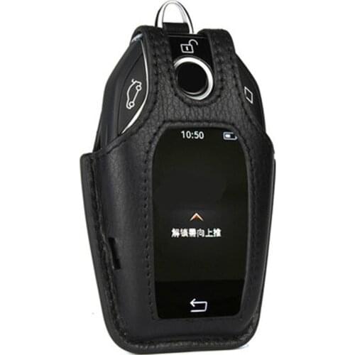 For BMW car 2017 2018 7 Series Display Key bag for BMW 740li 750li key case touch screen key case