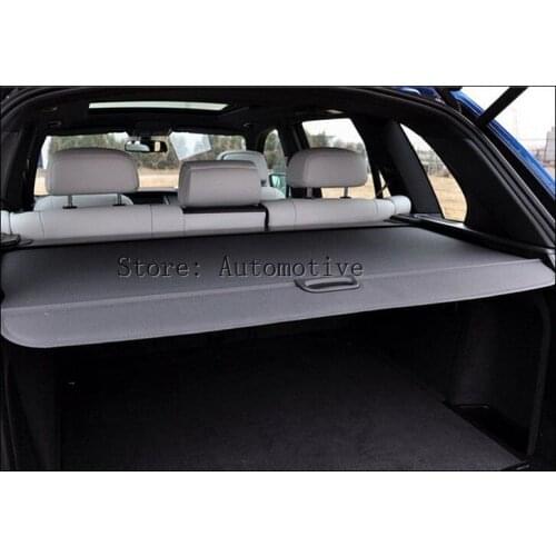 Black! Rear Trunk Security Shield Cargo Cover For BMW X5 e70 2011-2012