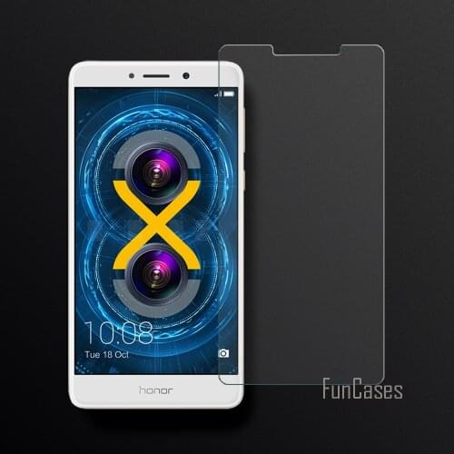 Screen Protector For Huawei Honor 6X / GR5 2017 / Mate 9 Lite Tempered Glass 2.5D Curved Edge Protective HD Film For Honor 6 X