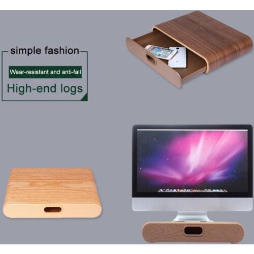 Bracket Computer Holder Storage Computer Monitor Cushion Raised Stand Macbook All-In-One Stand Display Rack Accessories