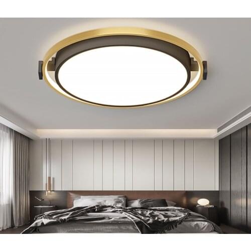 Minimalist LED Ceiling Lamp for Bedroom Living Dining Room Bathroom Kitchen Corridor Indoor Lights Fixture Decoration with Bulbs