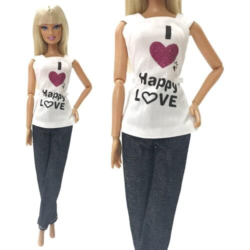 NK Newest Doll Dress Beautiful Handmade Party ClothesTop Fashion Dress For Barbie Noble Doll Best Child Girls'Gift 091E DZ