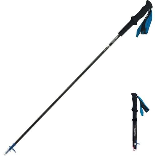 【New store 】 Ultralight 4-sections Foldable Adjustable Trekking Poles Carbon Fiber Walking Hiking Sticks NH18D020-Z Naturehik