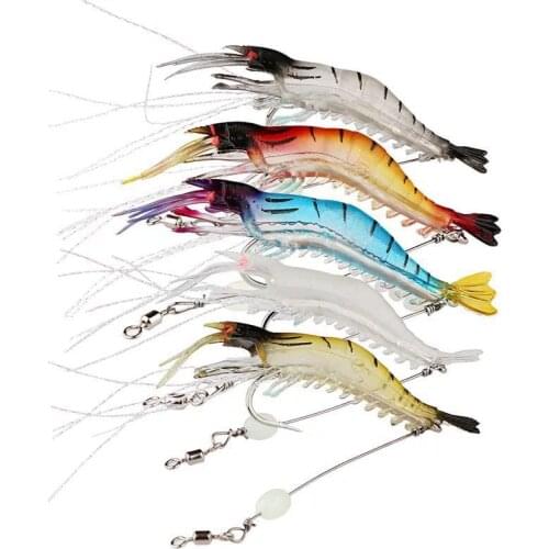 Sinking Wobblers Fishing Lures Jointed Hard Artificial Bait For Fishing Tackle Lure Lead Shrimp-shaped Soft Bait Fake Bait Sea